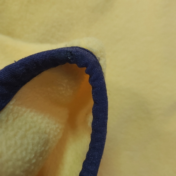 Patagonia Synchilla Vintage Mens Size L Yellow Snap Fleece - Picture 7 of 7